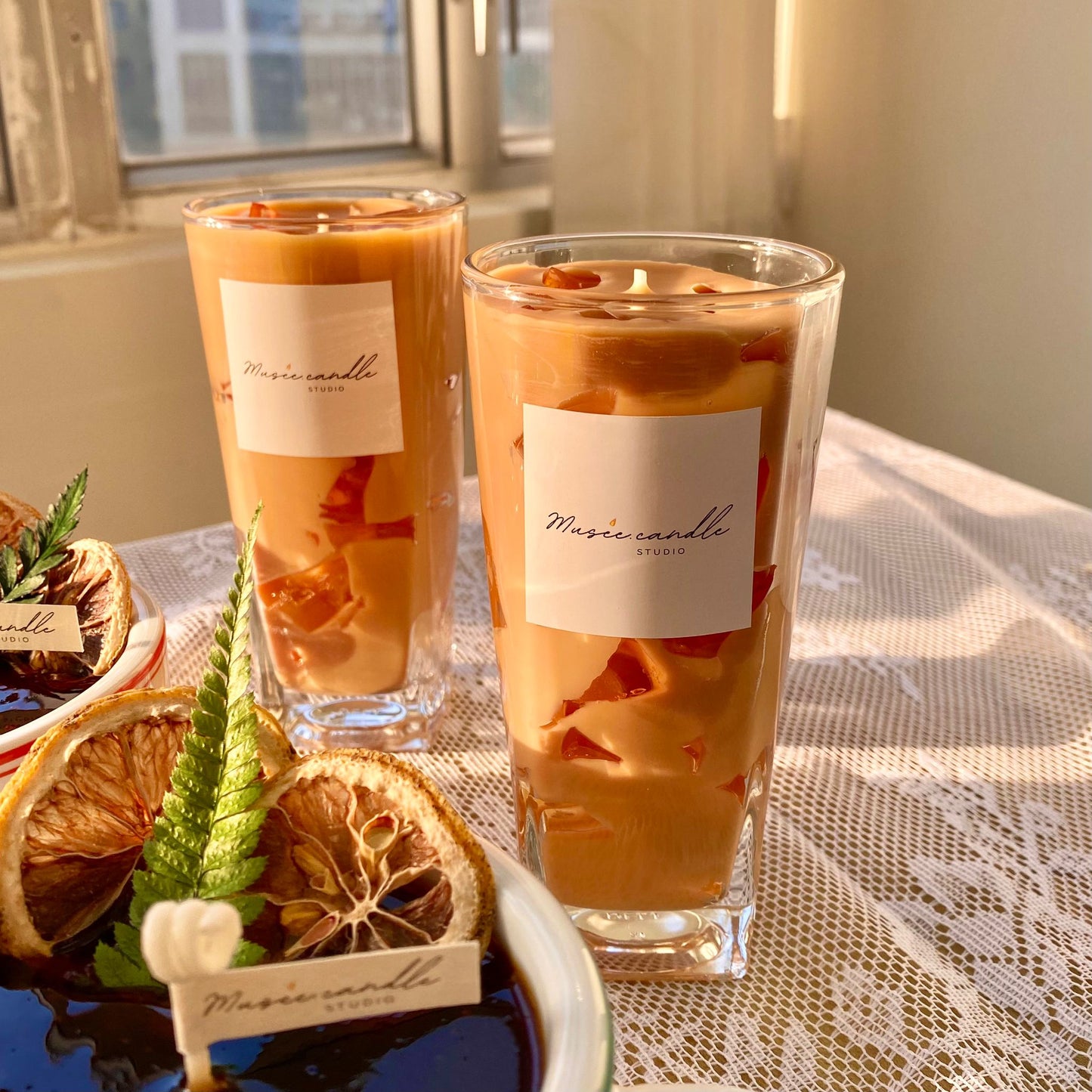 凍奶茶/咖啡蠟燭 Iced Milk Tea/Coffee Candle 【大杯裝】 | 香港茶餐廳系列